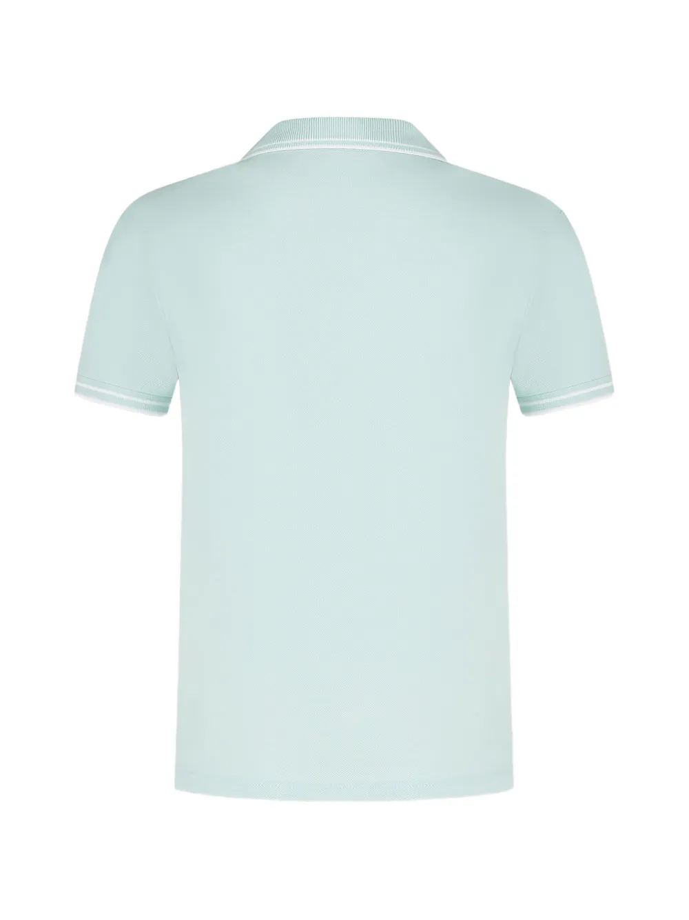 Stone Island Junior Poloshirt met logopatch Blauw