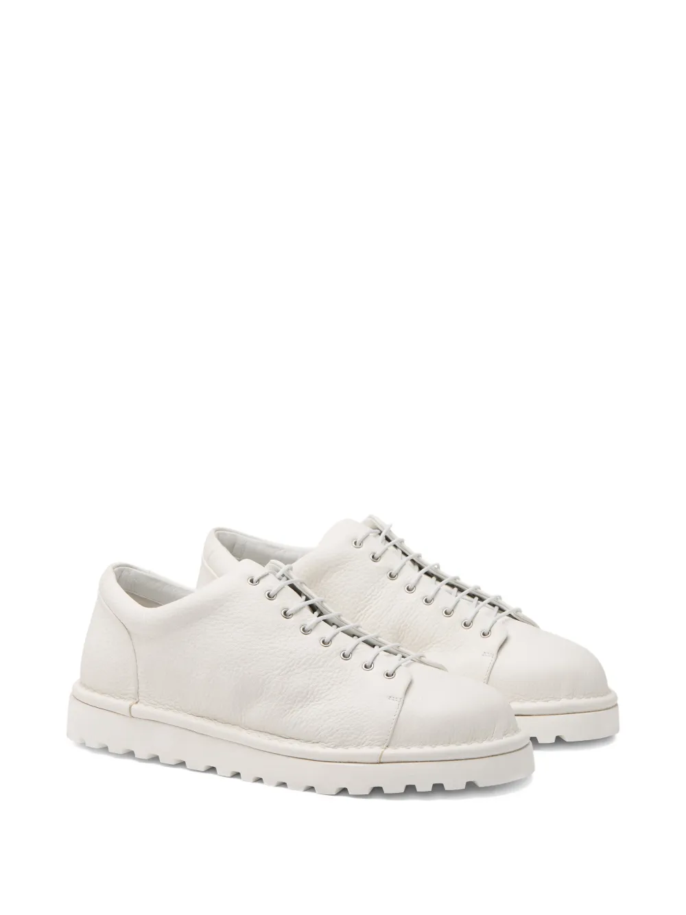 Marsèll Pallottola leren derby schoenen Wit