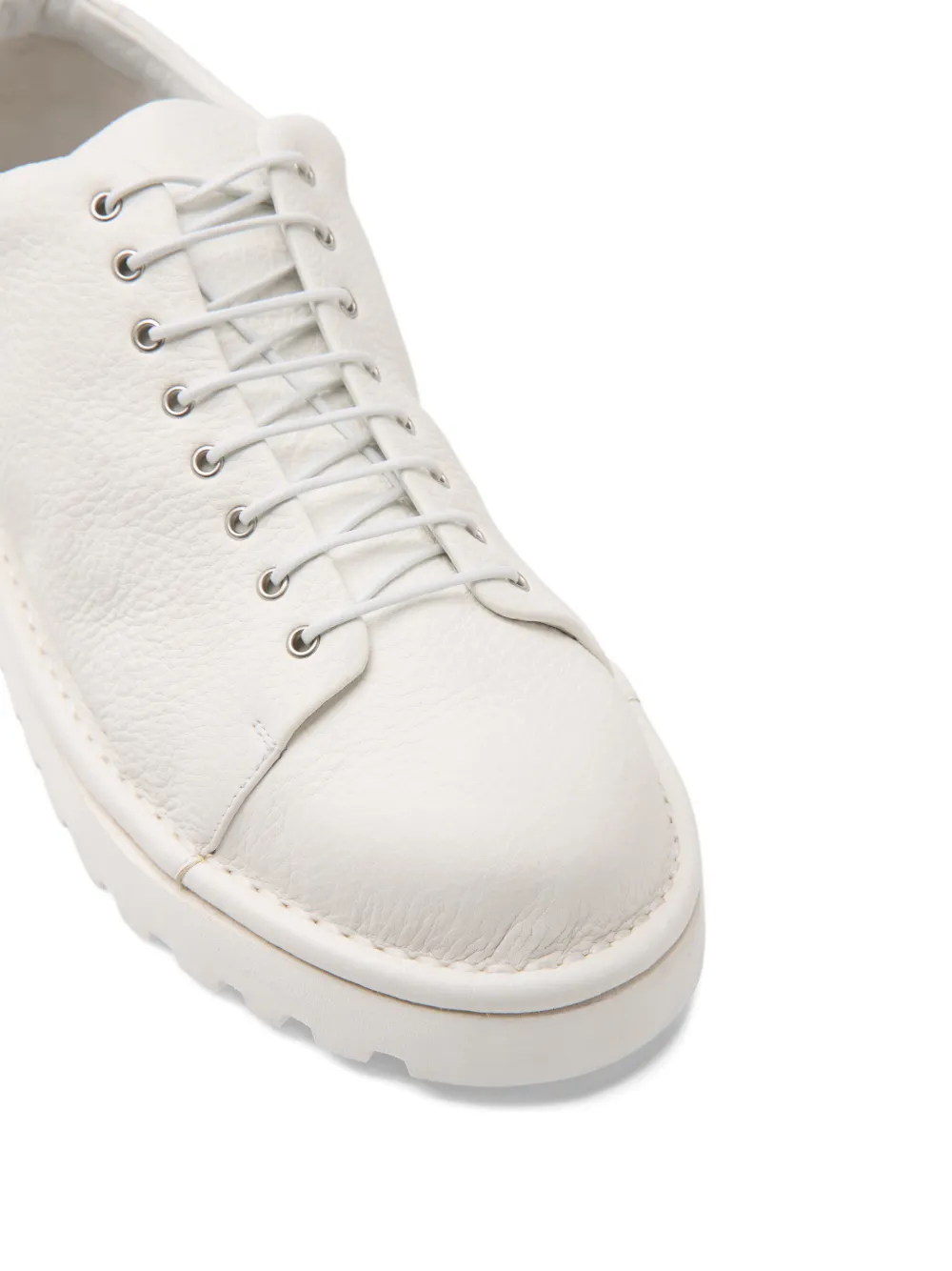 Marsèll Pallottola leren derby schoenen Wit