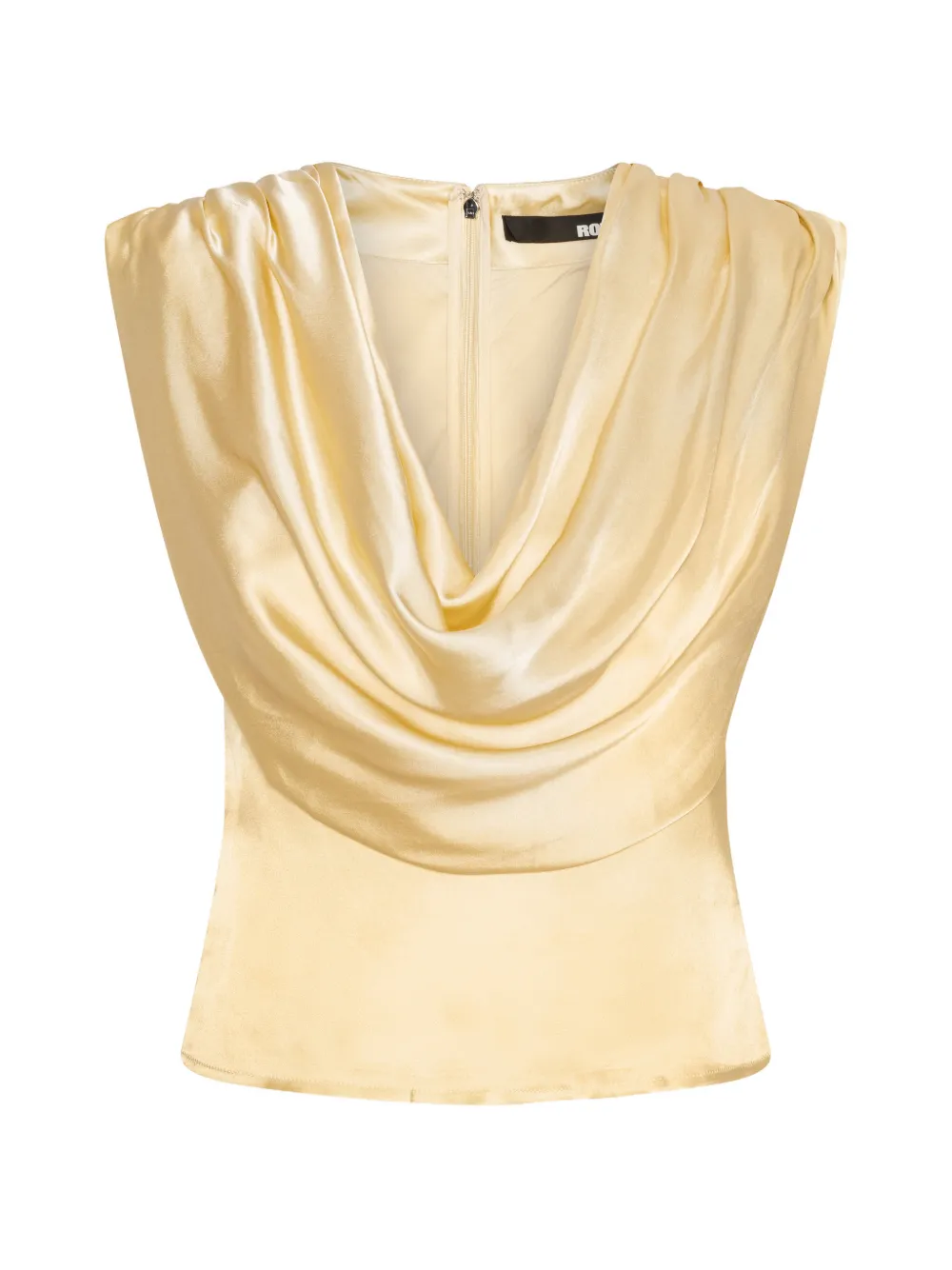 ROTATE BIRGER CHRISTENSEN Blusa Waterfall - Giallo