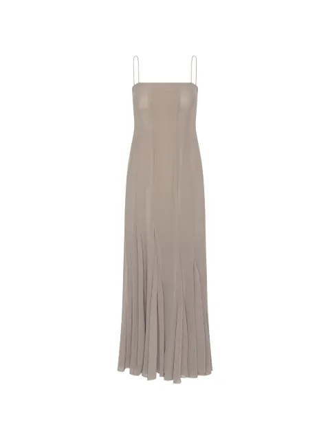 ROTATE BIRGER CHRISTENSEN chiffon strap maxi dress