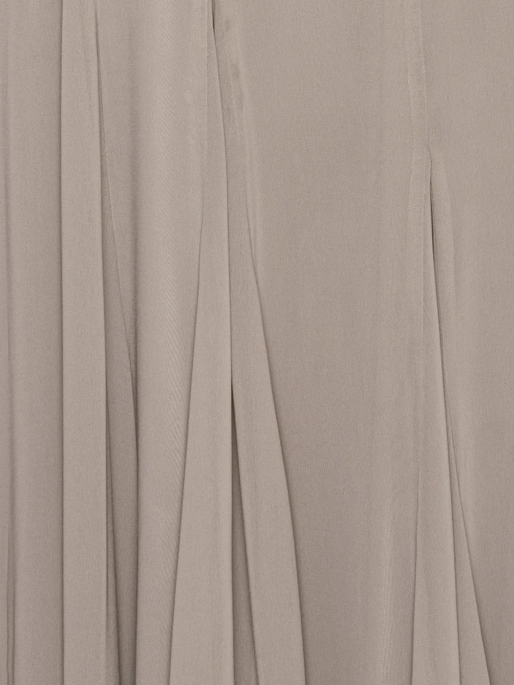 ROTATE BIRGER CHRISTENSEN Chiffon maxi-jurk met bandje Grijs