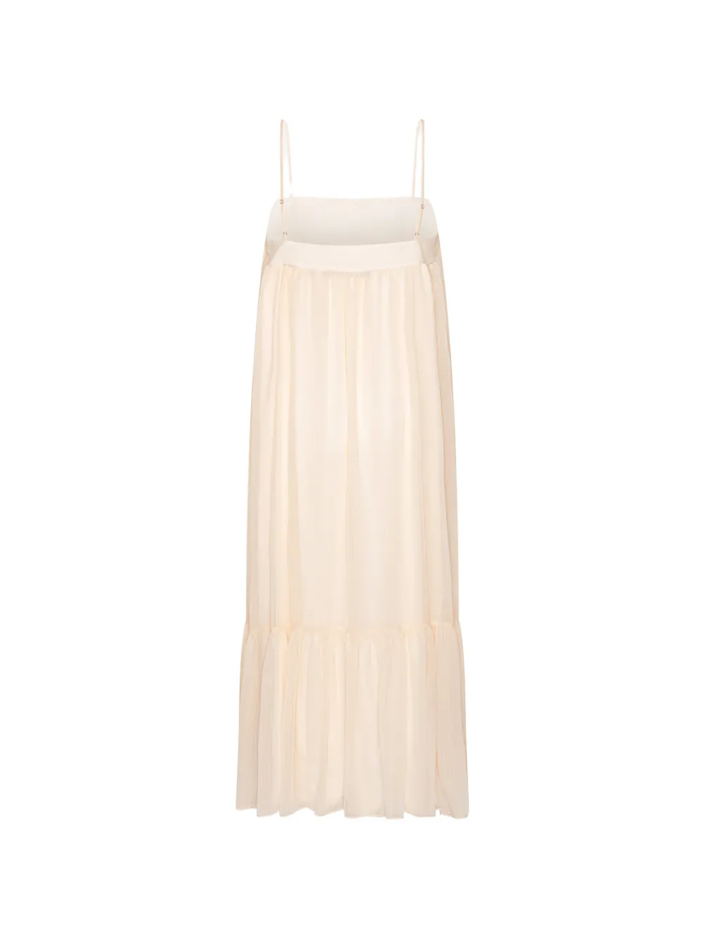 Chiffon A-Line Midi Dress