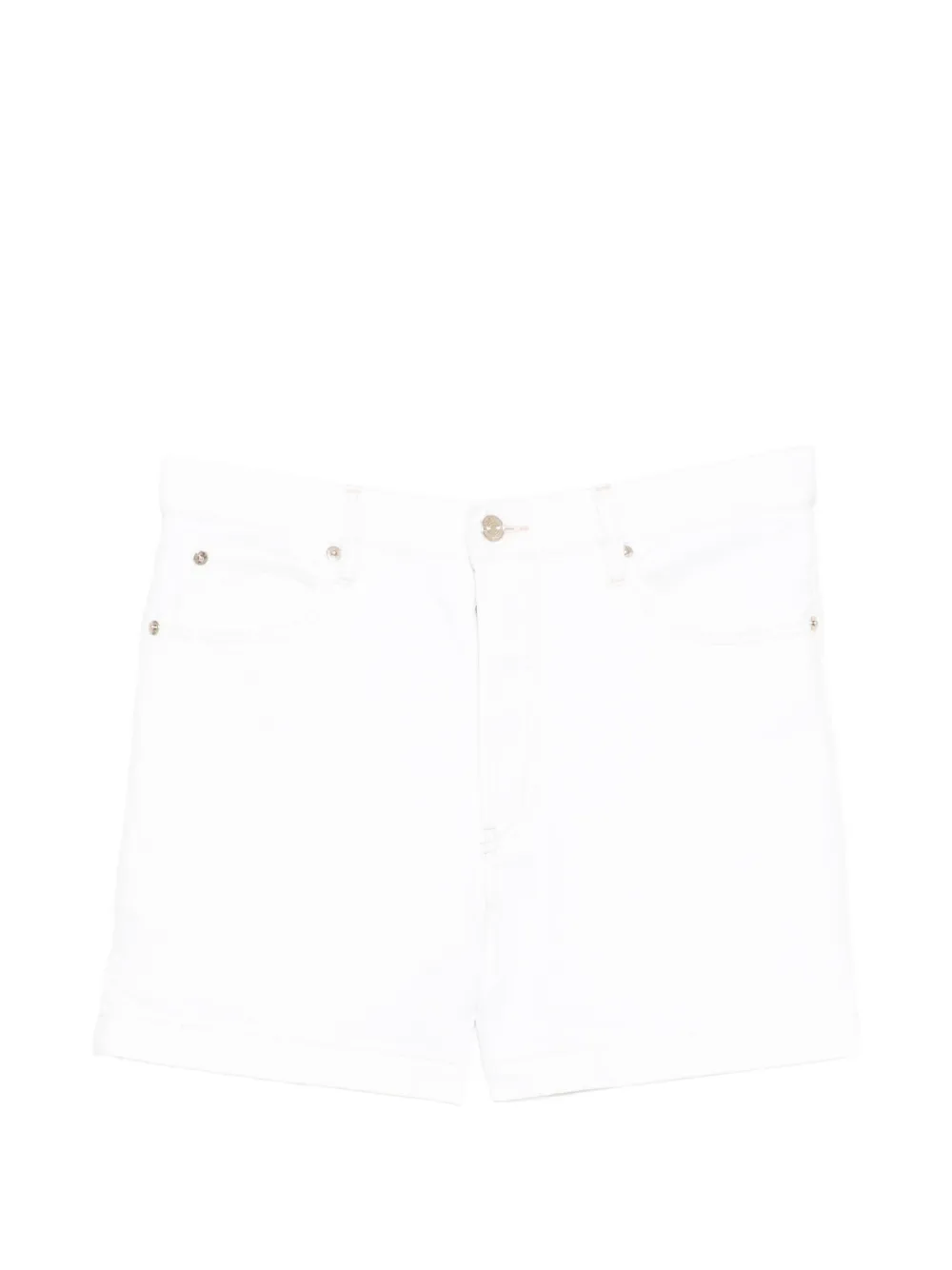 FRAME the everyday denim shorts - Bianco