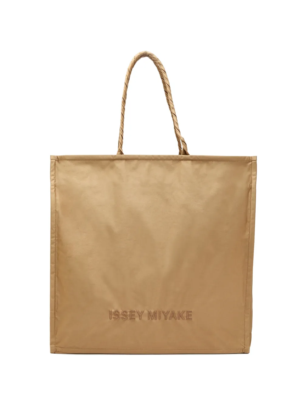Issey Miyake Crumplable tote bag - Toni neutri