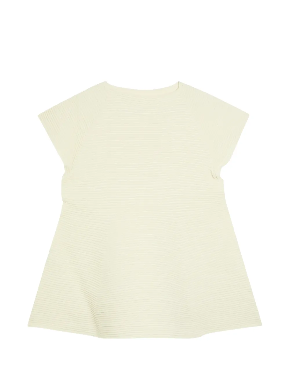 Issey Miyake ribbed dress - Toni neutri