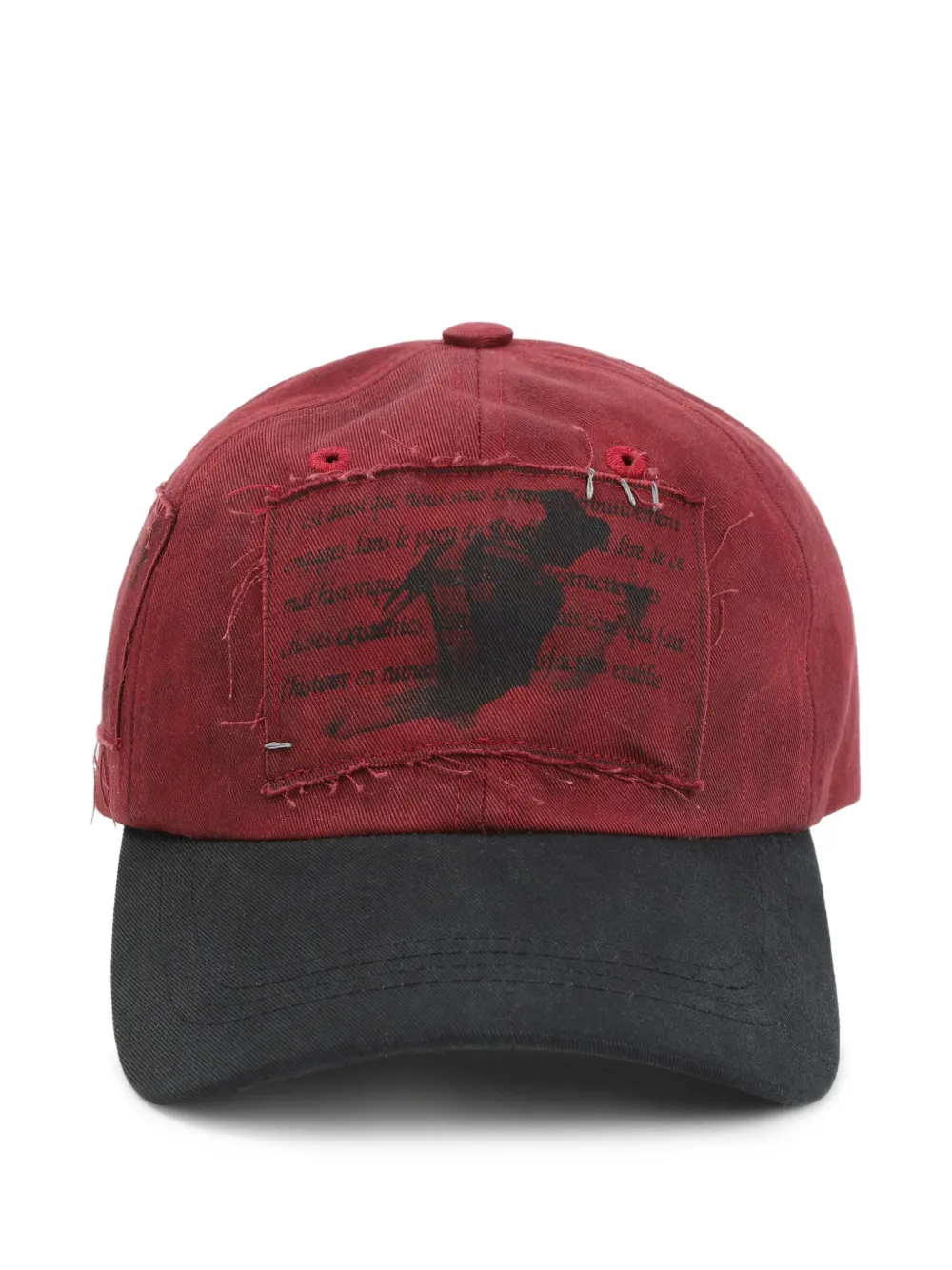 Napoleão patched print cap