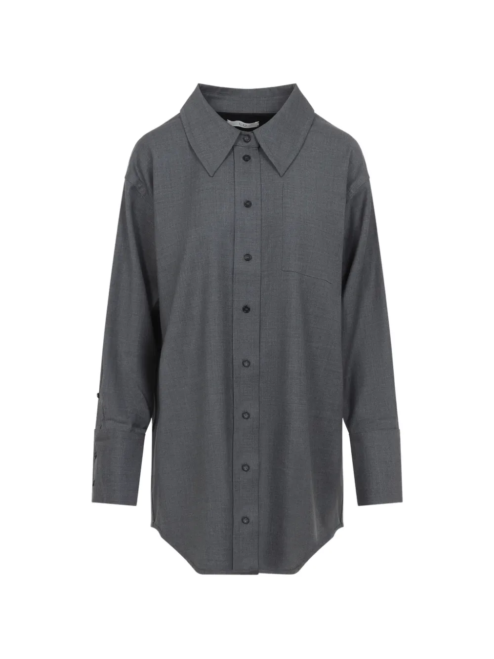 Co wool shirt - Grigio