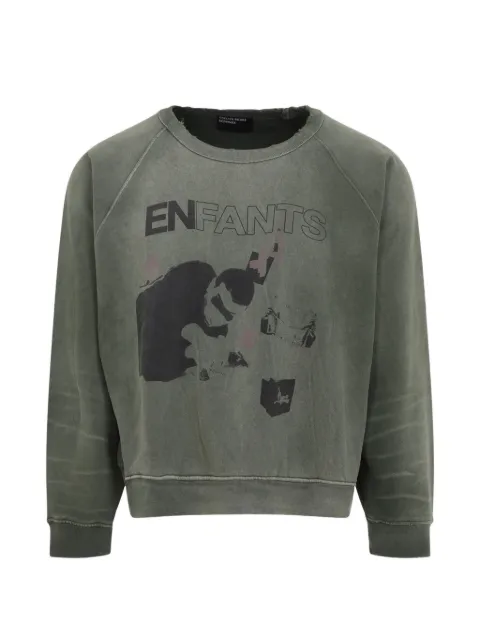 Enfants Riches Déprimés graphic crew neck sweatshirt