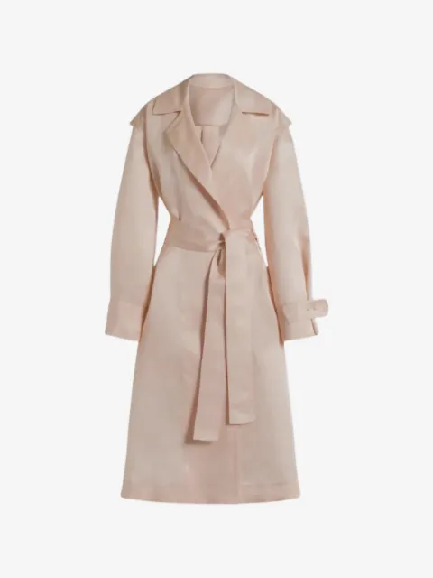 Alberta Ferretti trenchcoat med justerbare opslag