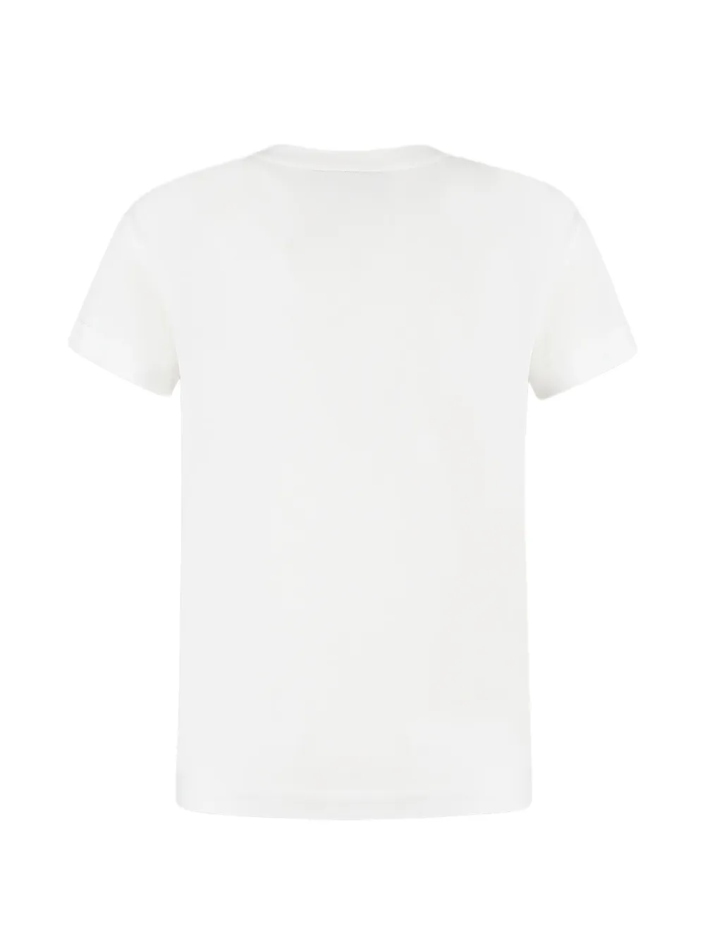 Fendi Kids T-shirt met logoprint Wit