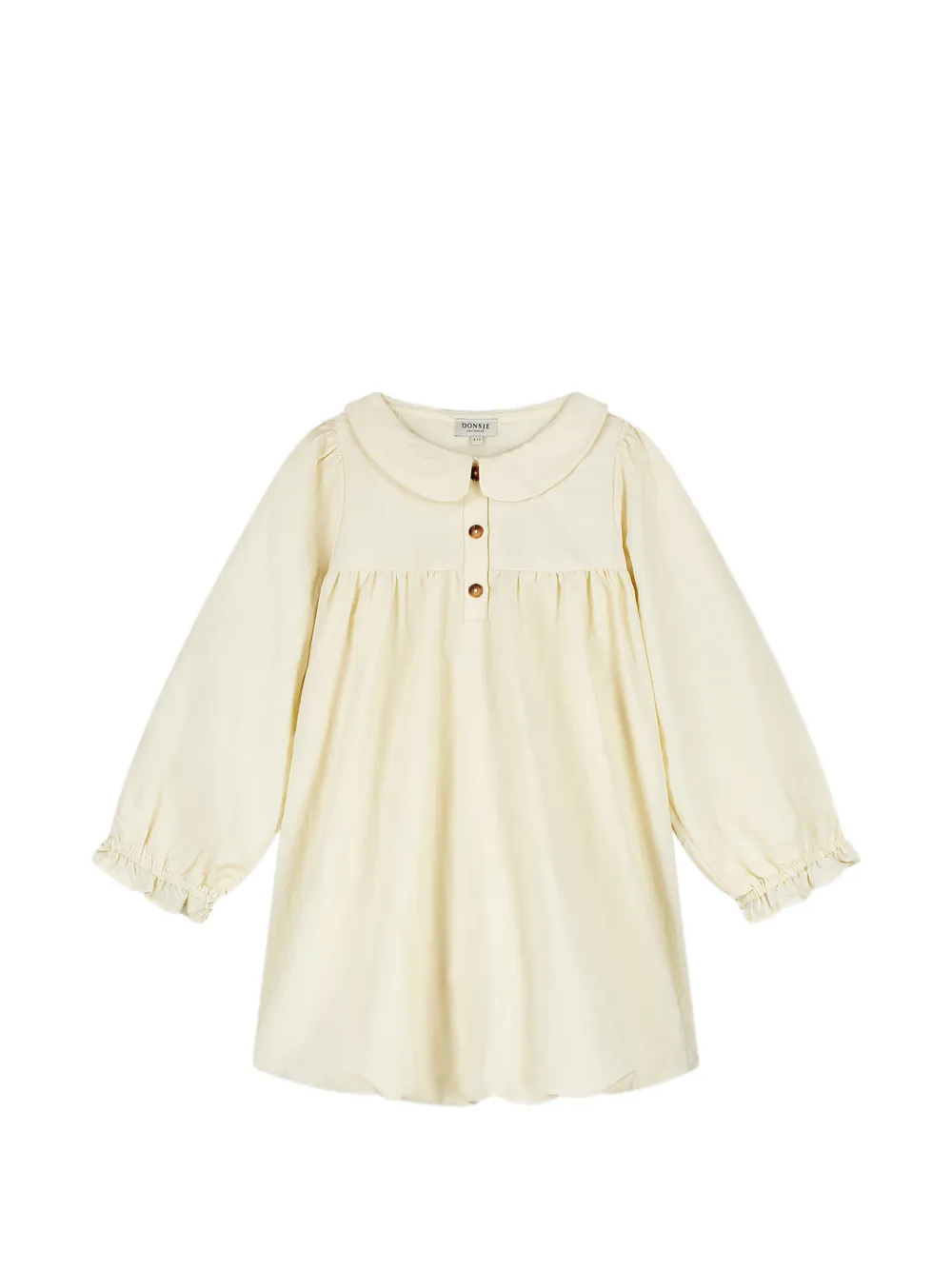 Donsje Abito con ruches - Toni neutri