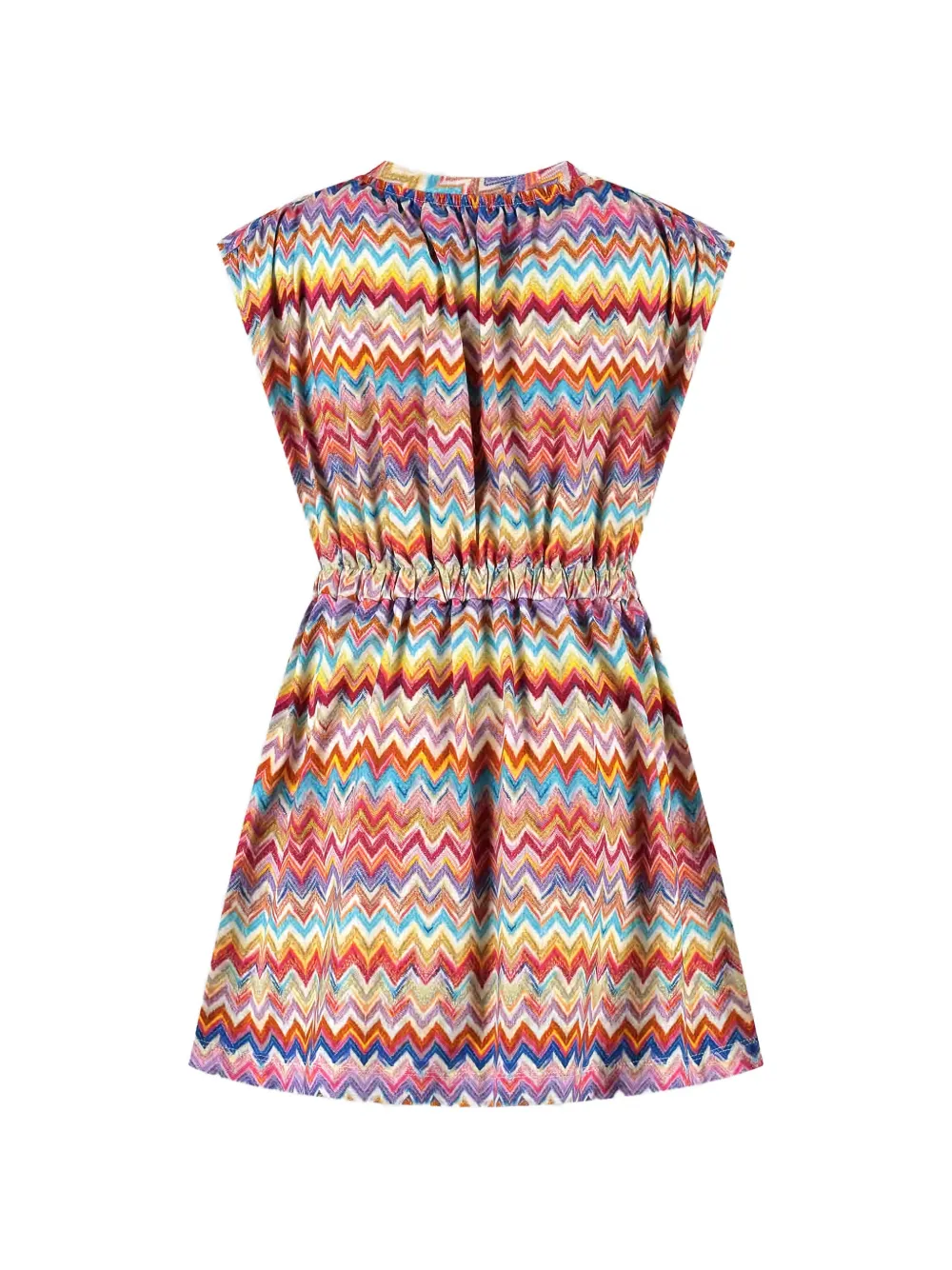  Missoni Kids Zigzag-pattern Dress - White 
