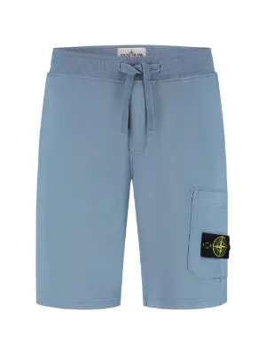 Stone Island コンパスロゴパッチショートパンツ | ブルー | FARFETCH JP