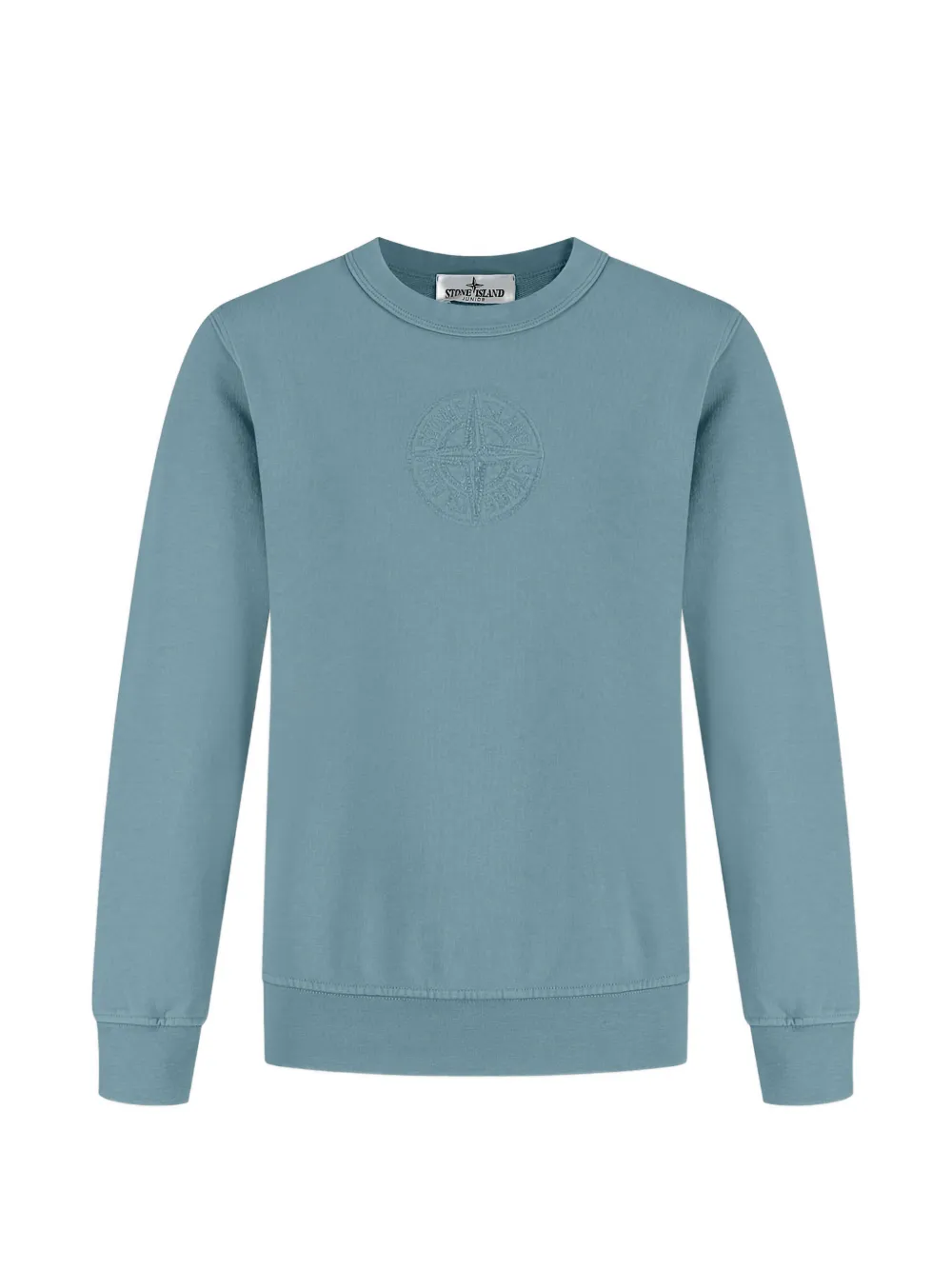 Stone Island Junior embossed sweatshirt - Blu