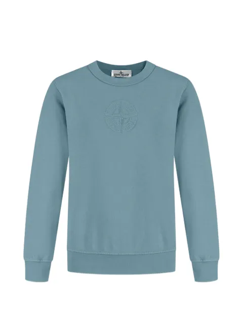 Stone Island Junior embossed sweatshirt