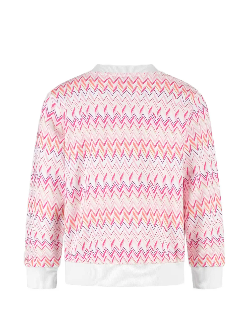  Missoni Kids Zig-zag Pattern Sweater - White 