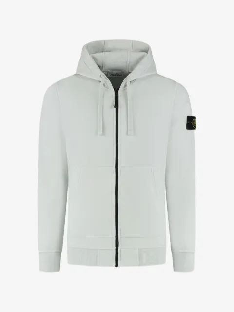 Stone Island 6100061 organic cotton fleece sweatshirt