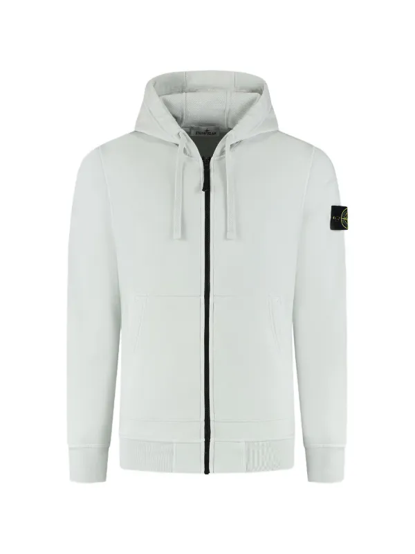 Stone Island ジップアップ パーカー | ブルー | FARFETCH JP