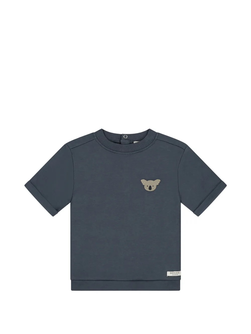 Donsje T-shirt con applicazione - Blu