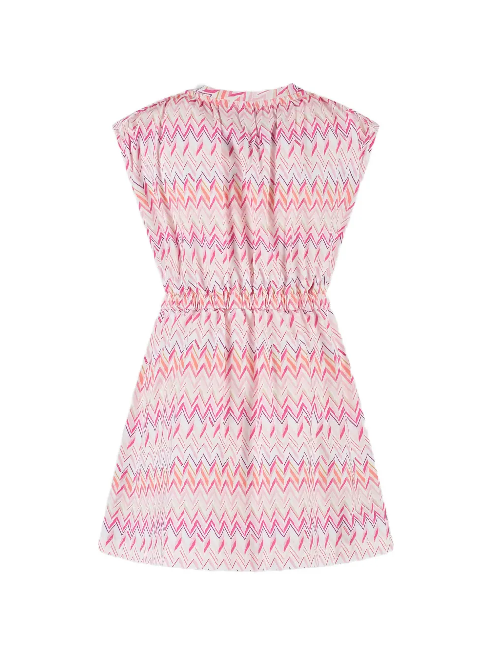 Zigzag-Print Dress