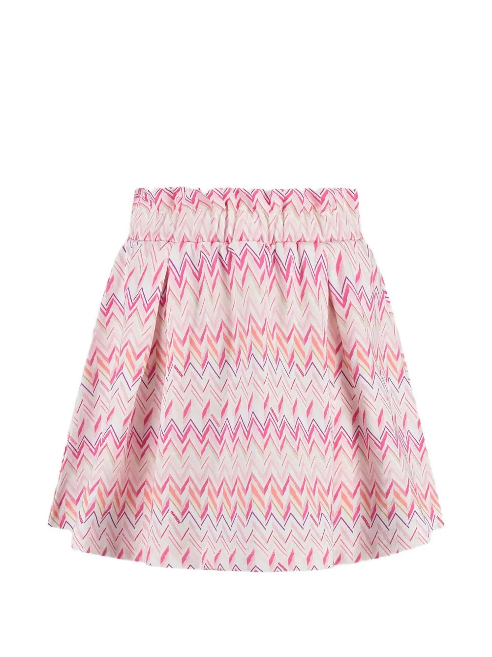 Missoni Kids Gonna con motivo a zigzag - Rosa
