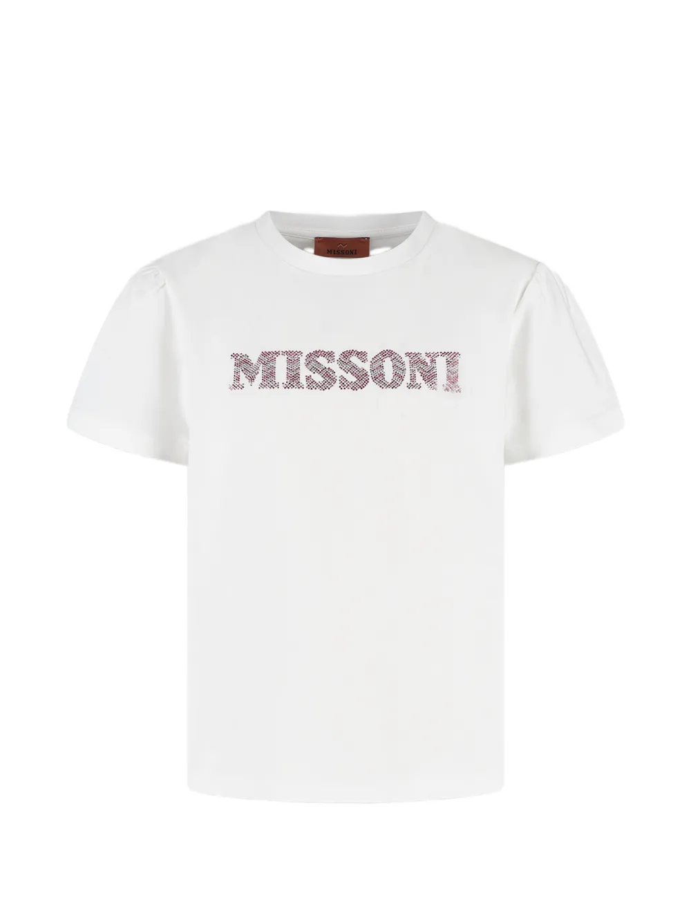 Missoni Kids short-sleeve T-shirt - Bianco