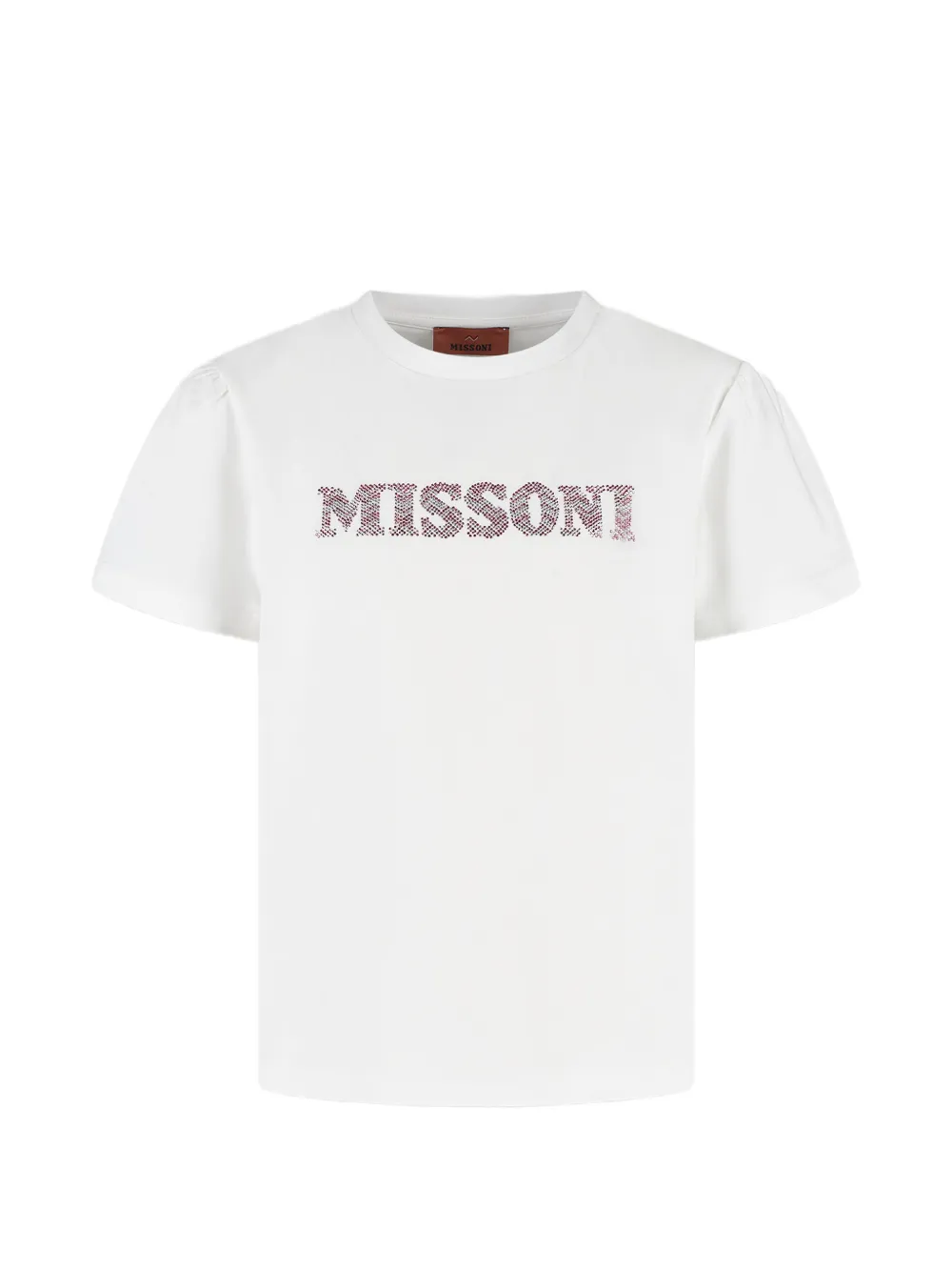 Missoni Kids short-sleeve T-shirt - Bianco