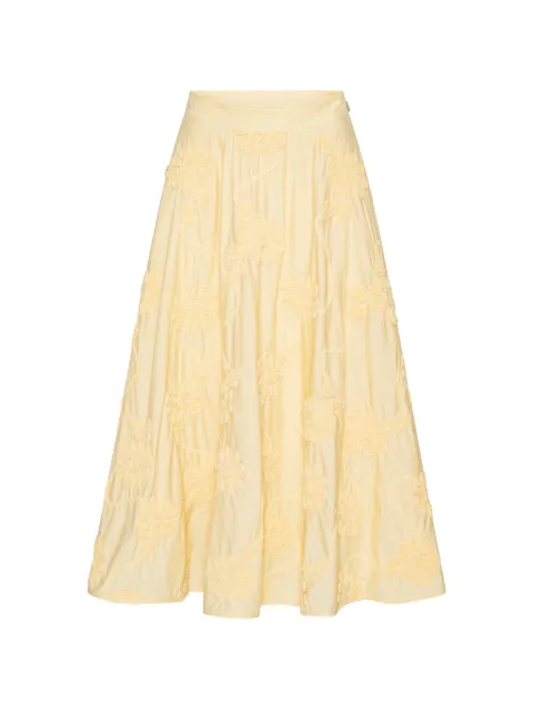 ROTATE BIRGER CHRISTENSEN falda larga floral