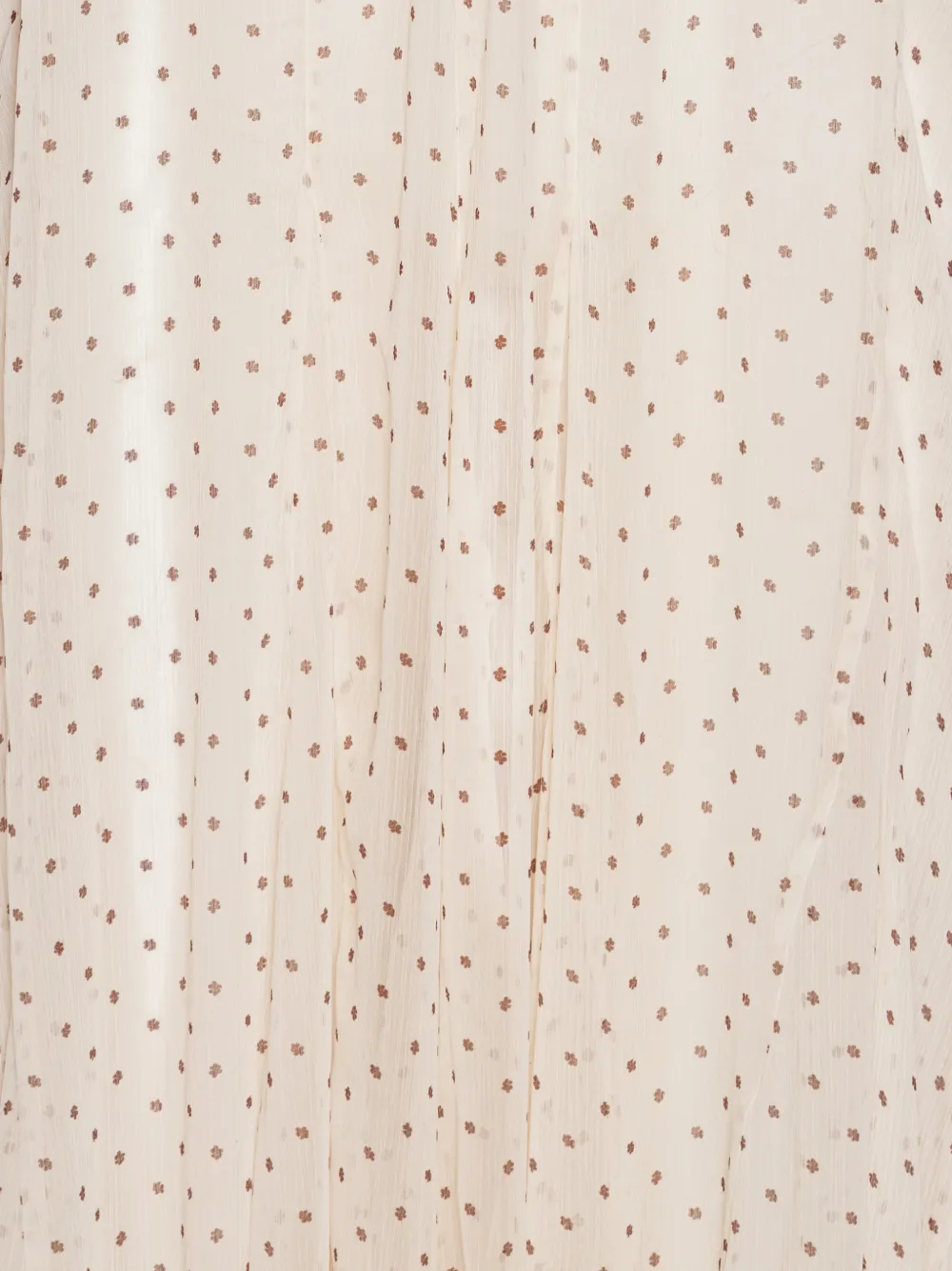 ROTATE BIRGER CHRISTENSEN Jumpsuit met ballonmouwen Beige