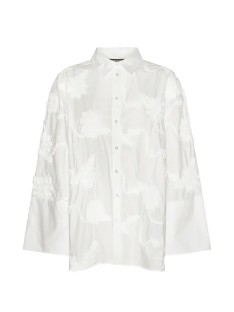 ROTATE BIRGER CHRISTENSEN flower oversized shirt