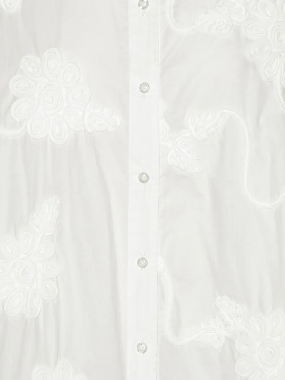 ROTATE BIRGER CHRISTENSEN blouse met geborduurde bloemen Wit