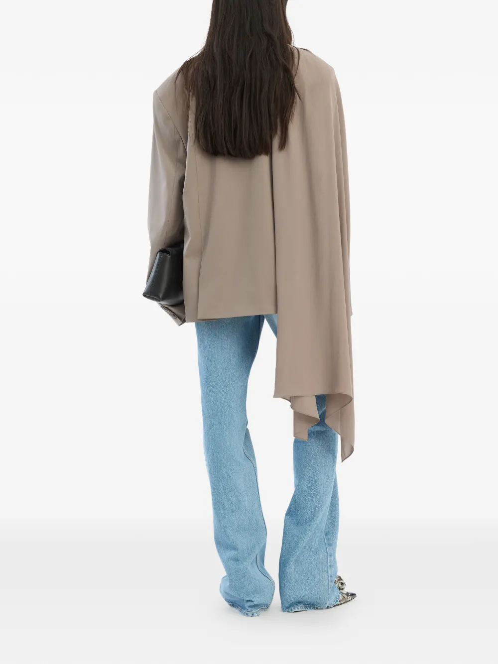 ROTATE BIRGER CHRISTENSEN Oversized blazer Grijs