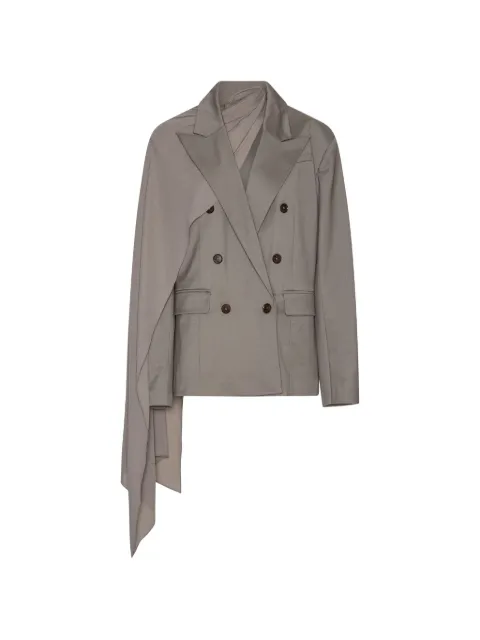 ROTATE BIRGER CHRISTENSEN oversized scarf blazer