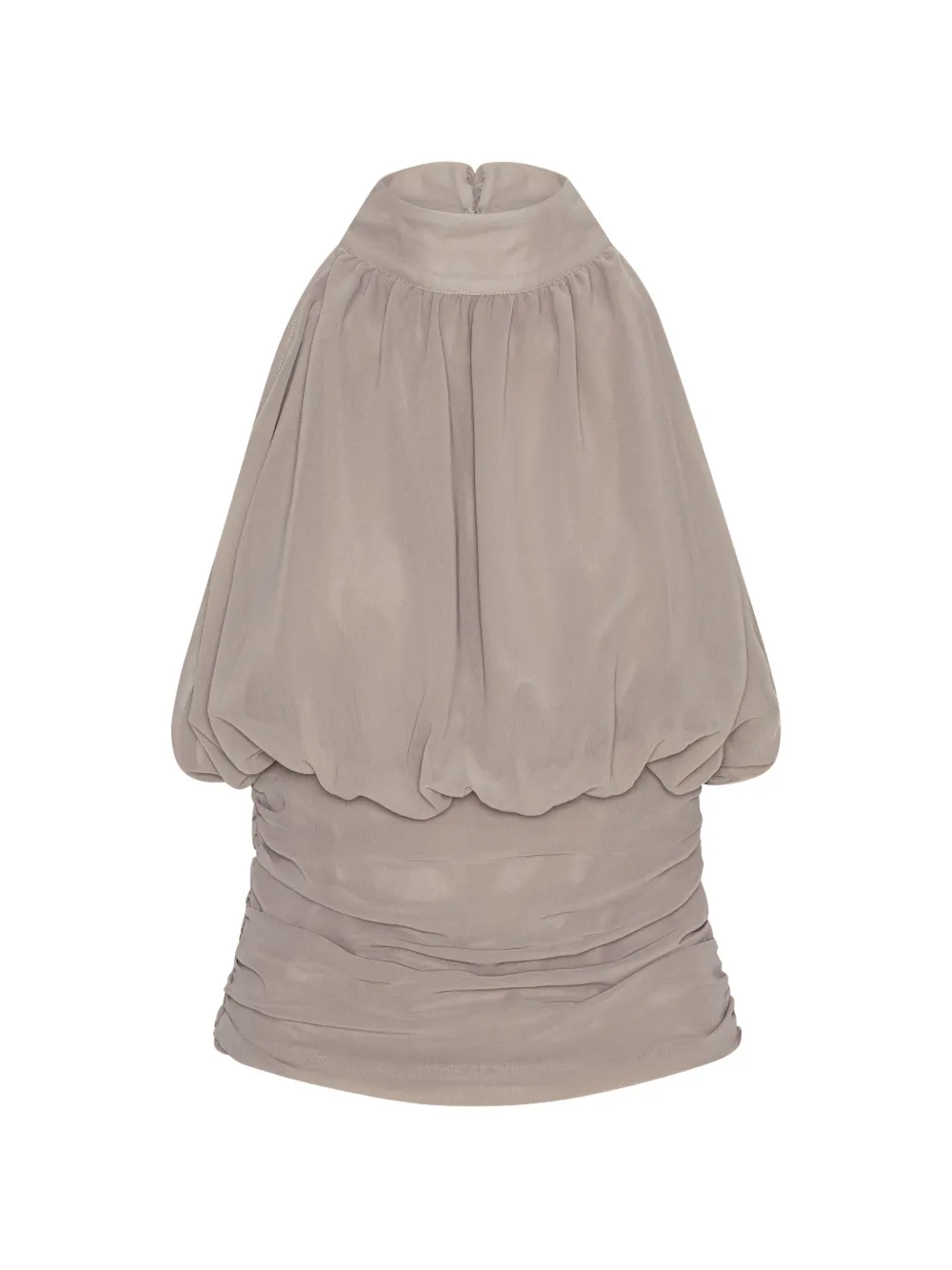 ROTATE BIRGER CHRISTENSEN Blusa con ruches - Marrone