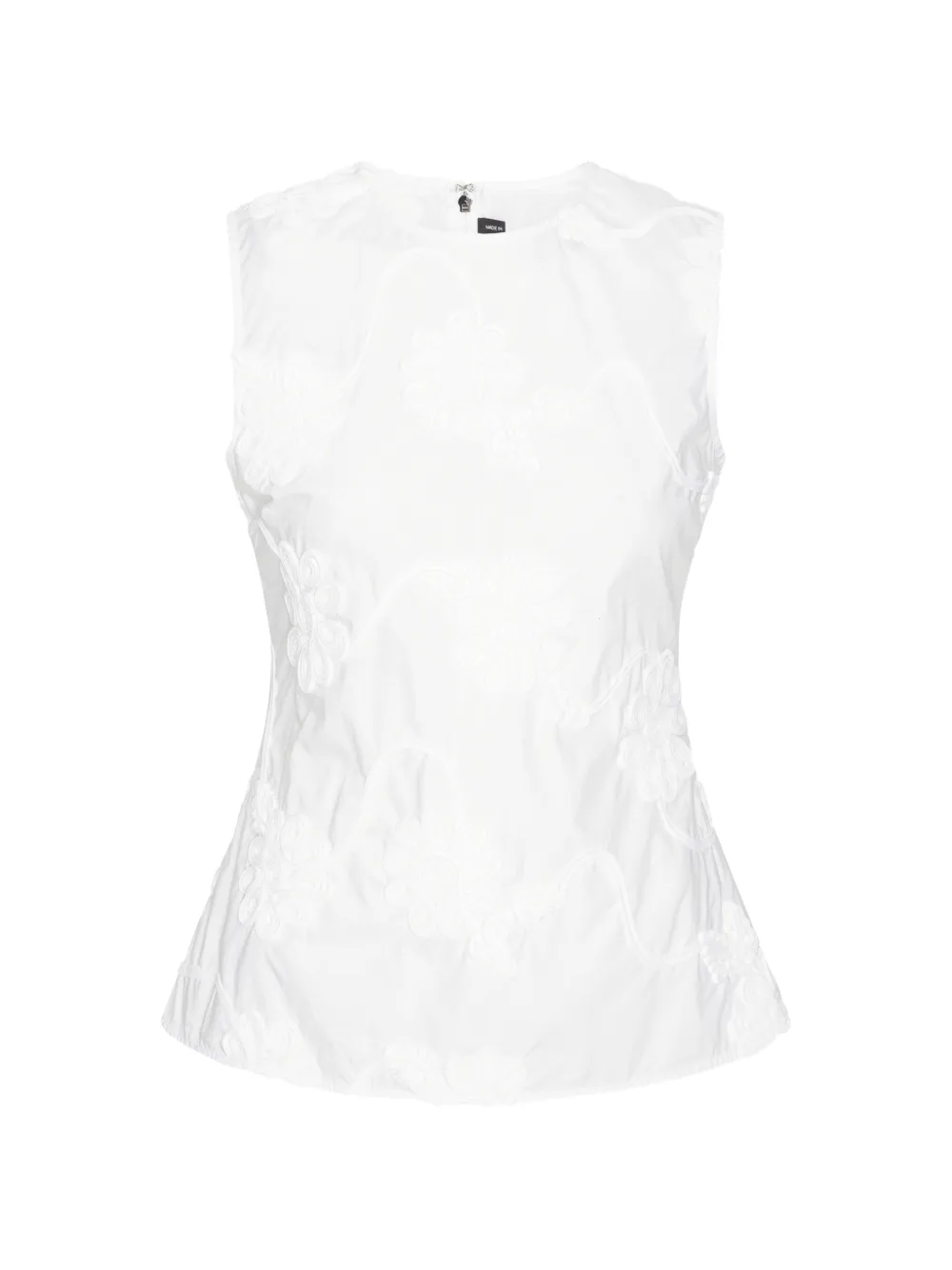 ROTATE BIRGER CHRISTENSEN Blusa smanicata - Bianco