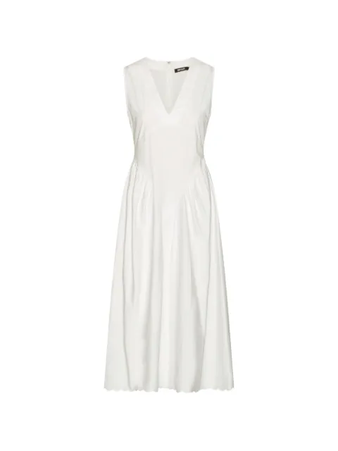 ROTATE BIRGER CHRISTENSEN V-neck sleeveless midi dress