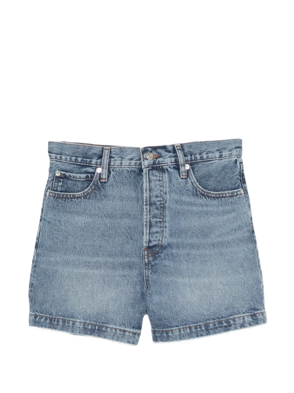 FRAME The everyday denim shorts - Blu