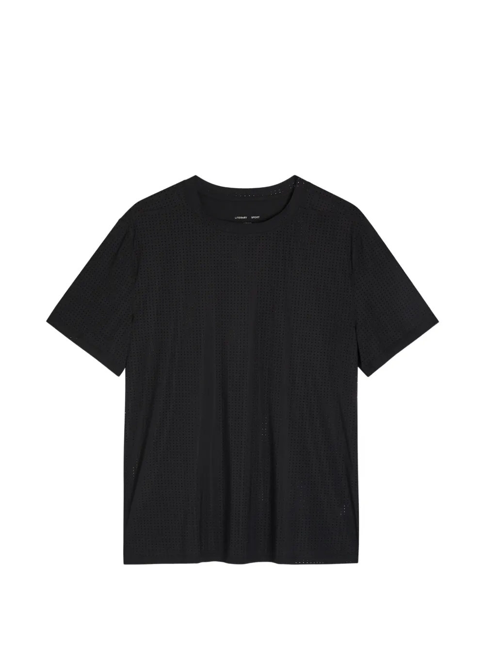 Literary Sport crew-neck T-shirt - Nero