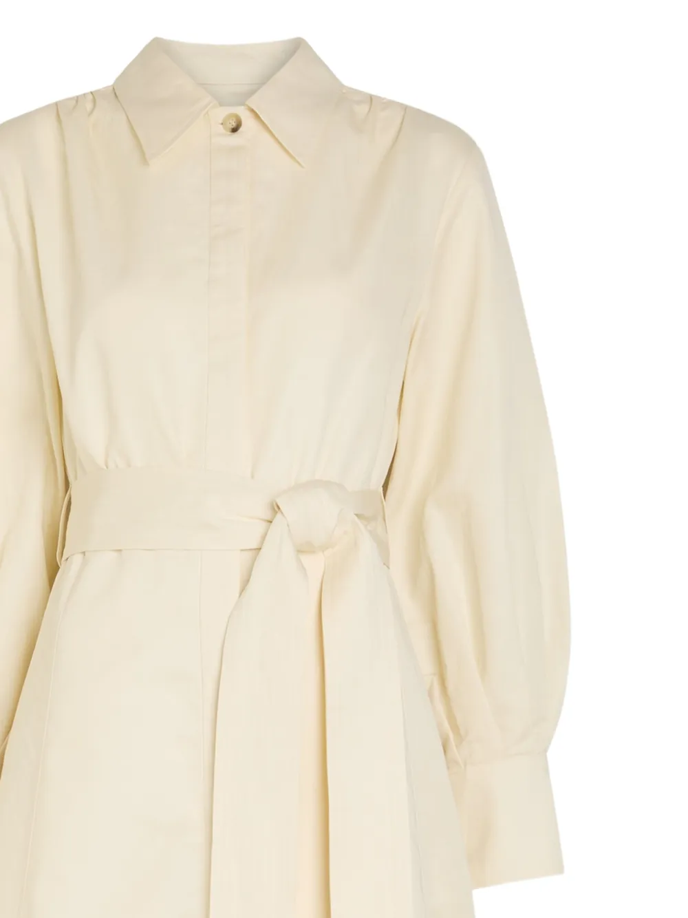 JOSEPH Ziane midi-jurk Beige