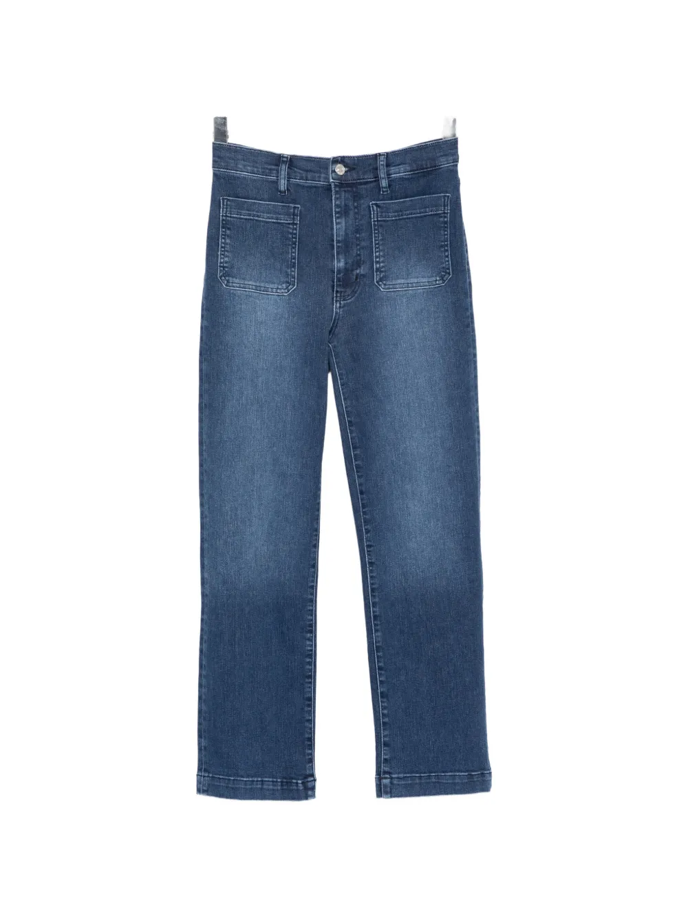 FRAME cropped jeans - Blu