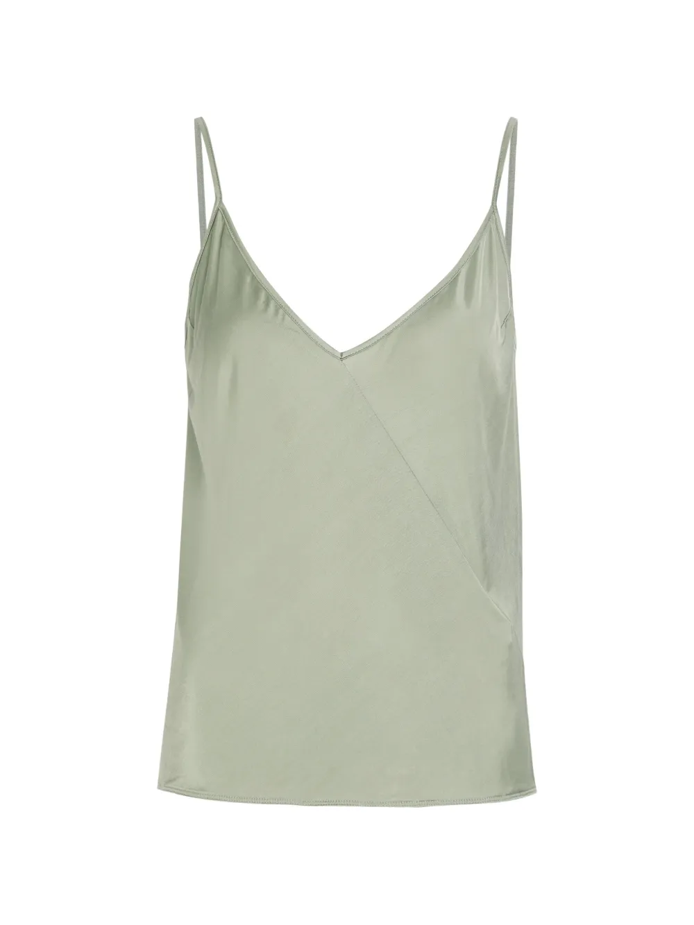 Rick Owens Lilies wrap-style spaghetti-strap top - Verde