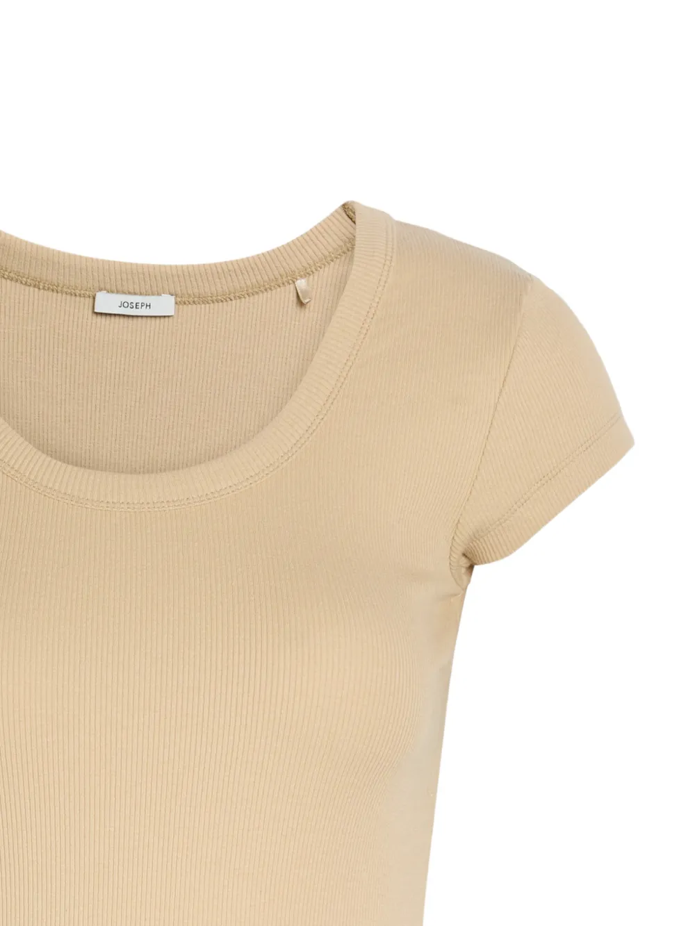 Joseph Ribbed T-shirt - Neutrals 