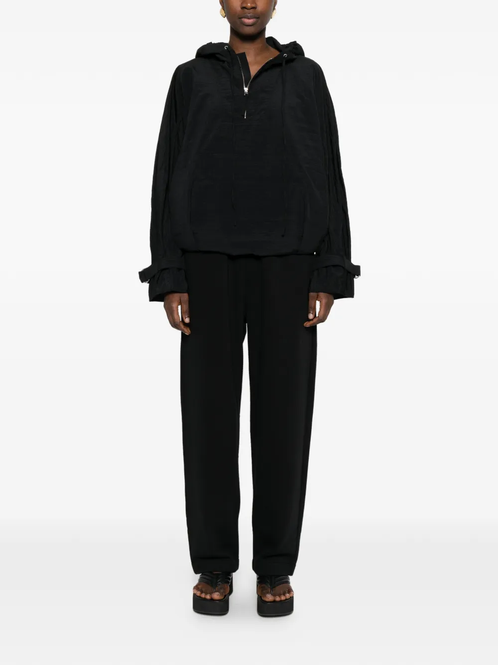  Co Hooded Zip Jacket - Black 