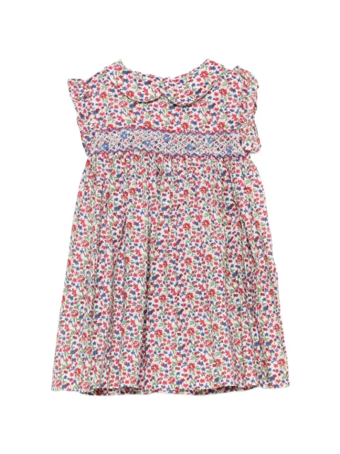 Siola ruffled-detail floral-print dress set (set of two)