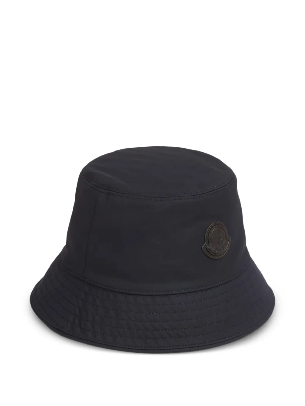  Moncler Logo-patch Bucket Hat - Blue 