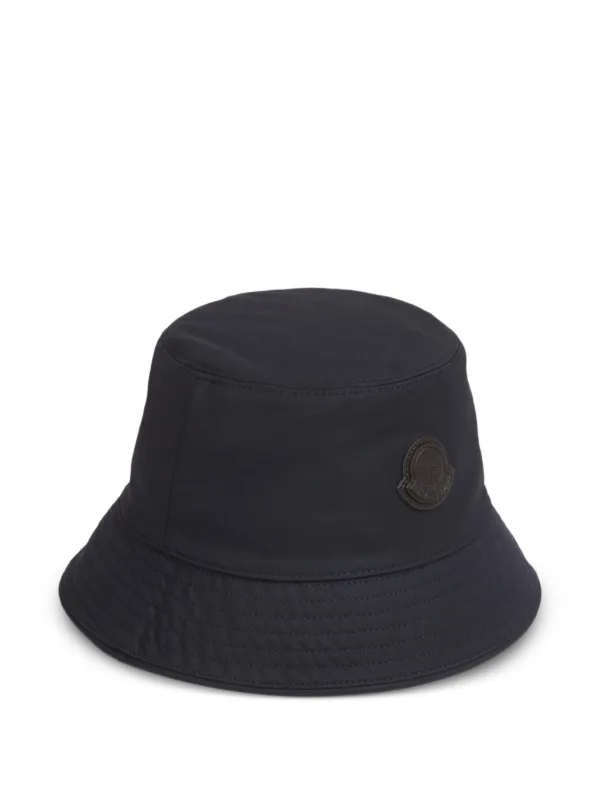 Moncler バケットハット | ブルー | FARFETCH JP