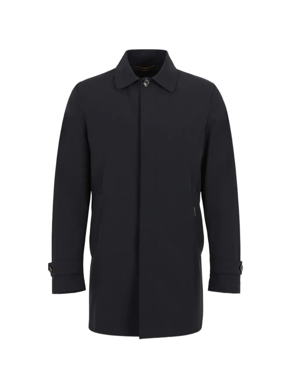 Moorer buttoned PORTO-OS coat - Blu
