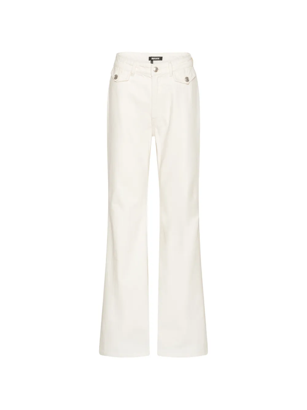 ROTATE BIRGER CHRISTENSEN Jeans svasati a vita alta - Toni neutri