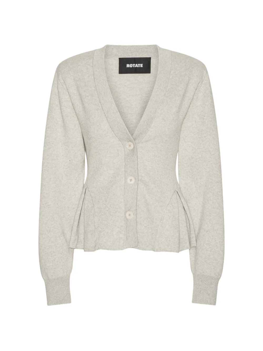 ROTATE BIRGER CHRISTENSEN Cardigan con scollo a V - Grigio